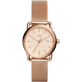 Pulseira de relógio Fossil ES4333 Aço inoxidável Rosado 16mm